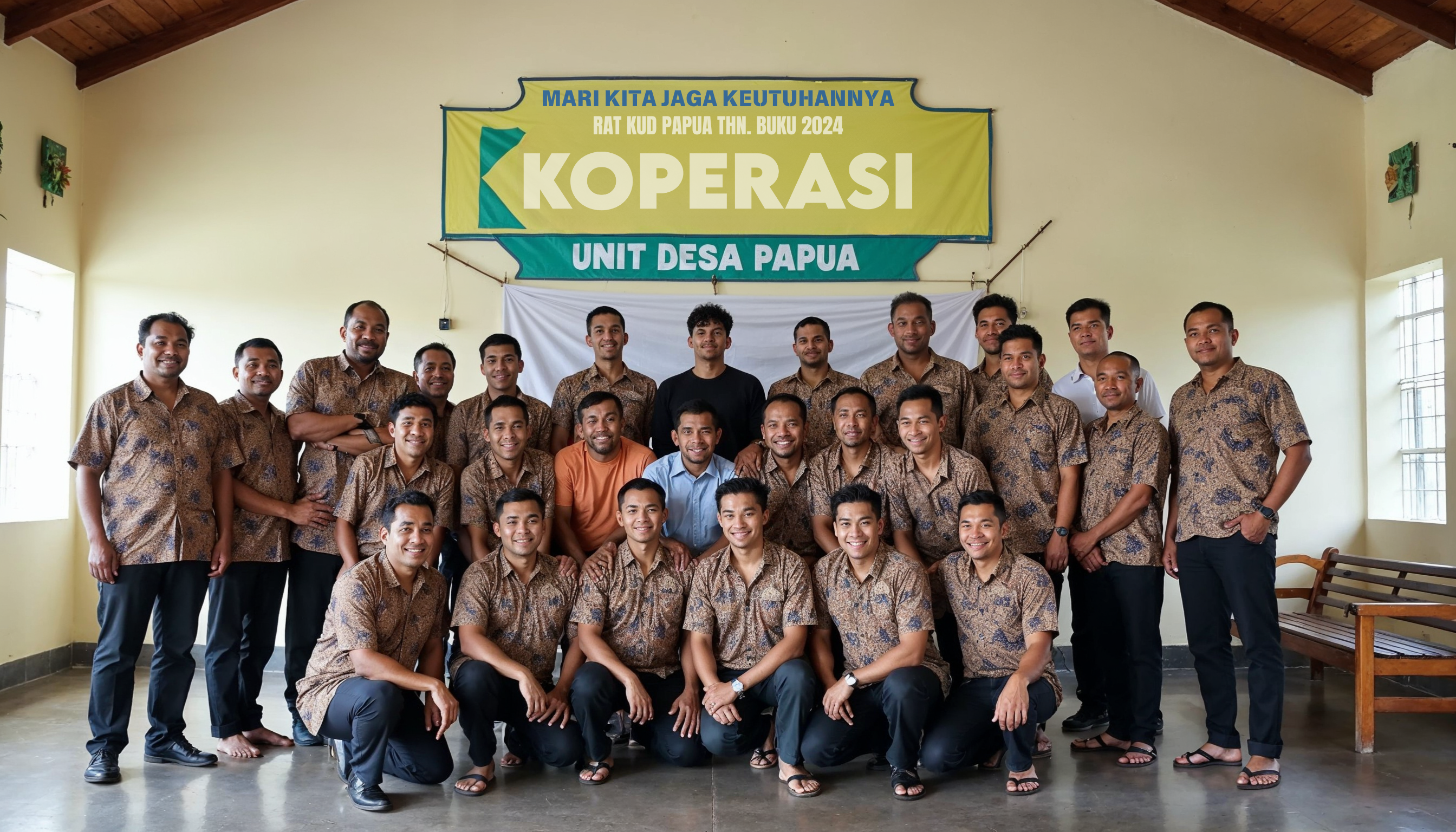 PENGURUS UMKM MENENGAH KEBAWAH KUD KAB KEEROM